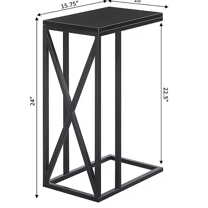 Discount Kirklands Home Tucson C-Table Black