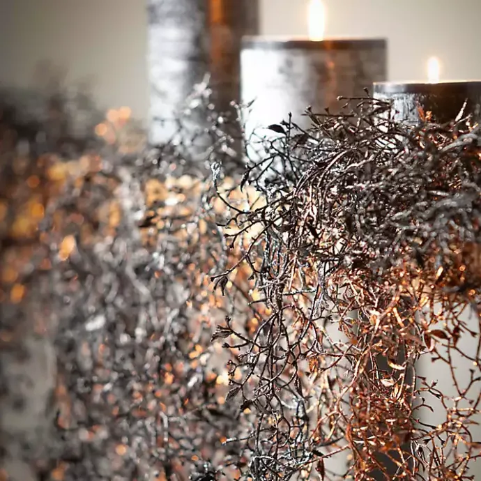 Discount Kirklands Home Twig Banner Garland Black