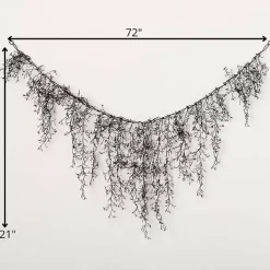 Discount Kirklands Home Twig Banner Garland Black