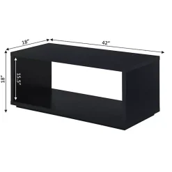 Sale Kirklands Home Wakefield Coffee Table Black
