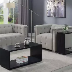 Sale Kirklands Home Wakefield Coffee Table Black