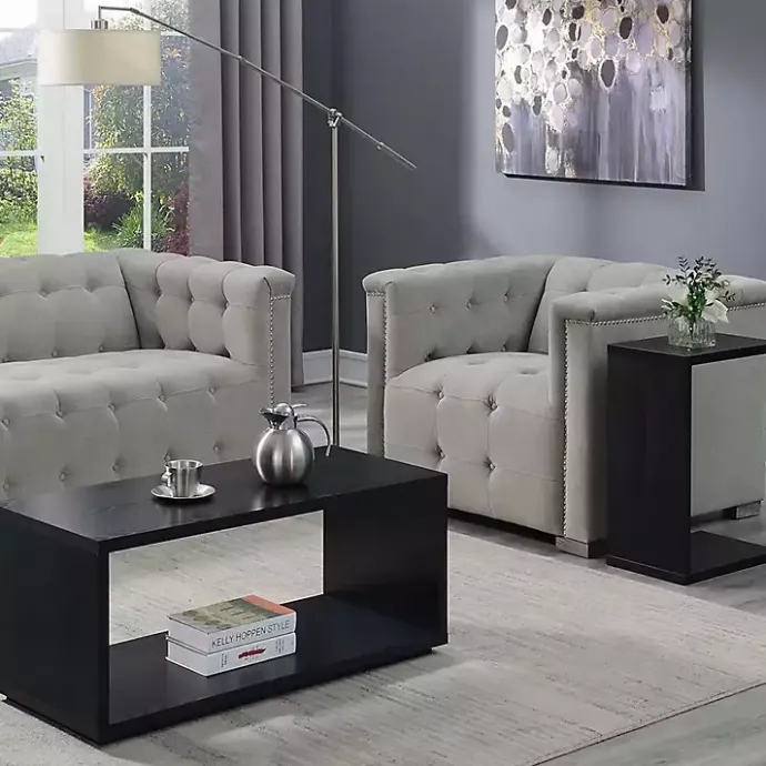 Sale Kirklands Home Wakefield Coffee Table Black