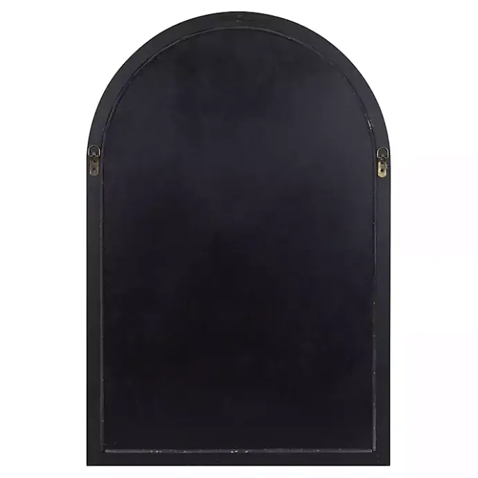 Sale Kirklands Home Windowpane Arch Geoffrey Mirror Black