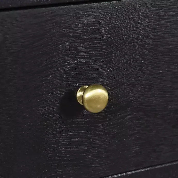 Best Kirklands Home Wood 1-Drawer Arthur Accent Table Black