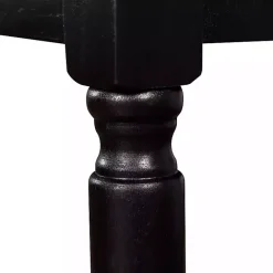 Best Kirklands Home Wood 2-Drawer Barrett Console Table Black