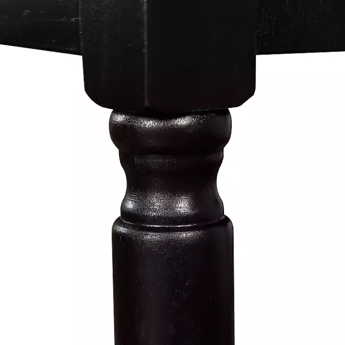 Best Kirklands Home Wood 2-Drawer Barrett Console Table Black