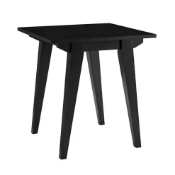 Clearance Kirklands Home Wood Minimalist Accent Table Black