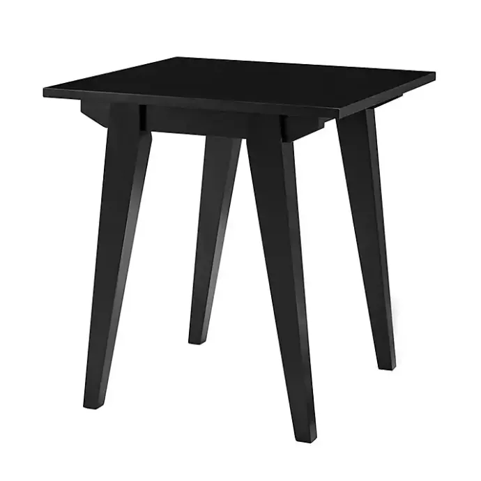 Clearance Kirklands Home Wood Minimalist Accent Table Black