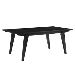Online Kirklands Home Wood Minimalist Coffee Table Black