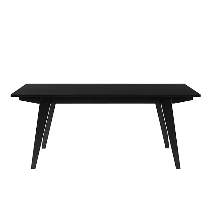 Online Kirklands Home Wood Minimalist Coffee Table Black