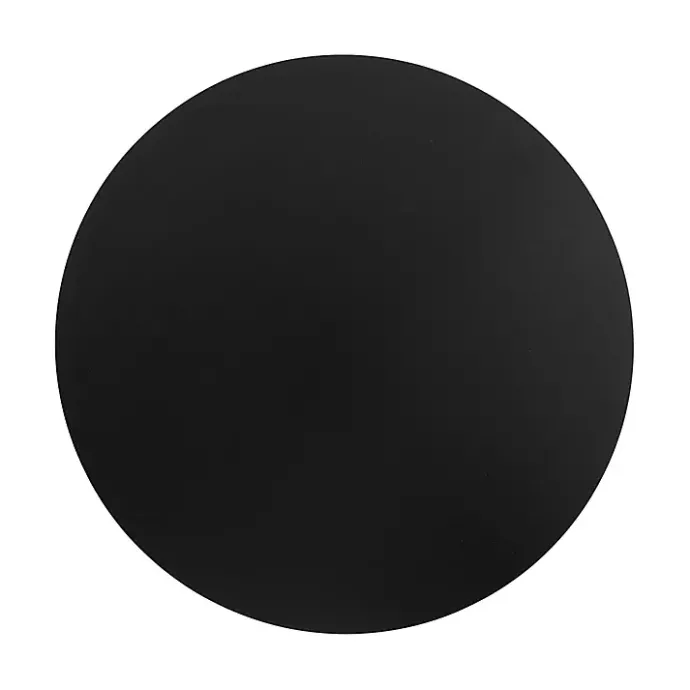 Clearance Kirklands Home Wood Round Ford Accent Table Black