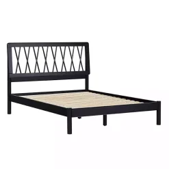 Clearance Kirklands Home Wood Spindle Headboard Full Bed Black