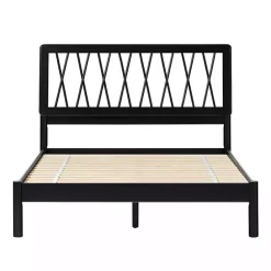Clearance Kirklands Home Wood Spindle Headboard Full Bed Black