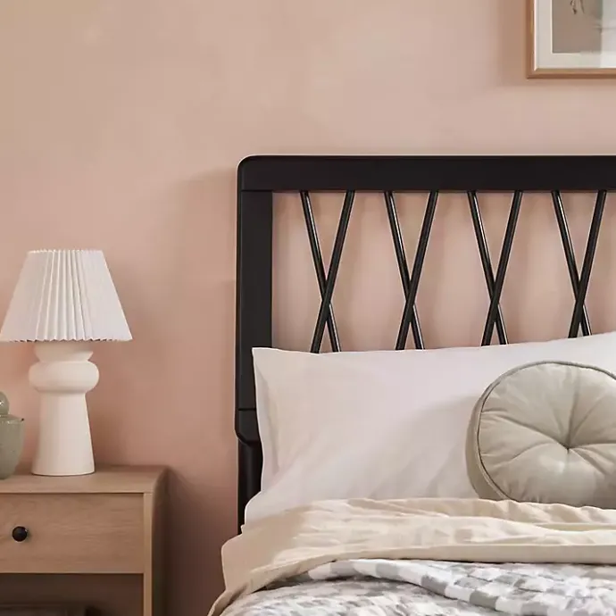 Clearance Kirklands Home Wood Spindle Headboard Full Bed Black