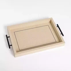 Outlet Kirklands Home Blair Decorative Tray Tan