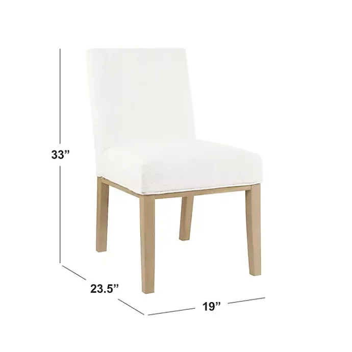 Best Kirklands Home Blair Stain Proof Dining Chair White