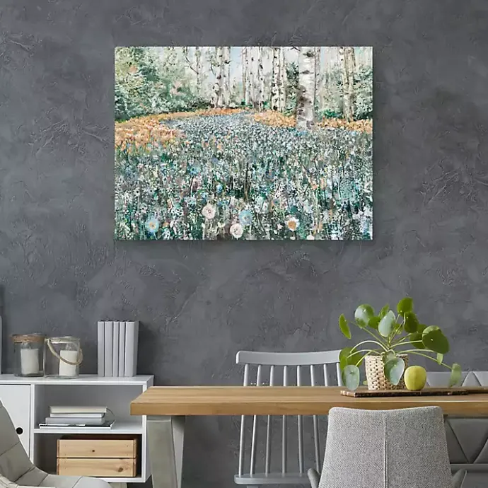 Kirklands Home Blanket of Forest Flowers Canvas Art Print