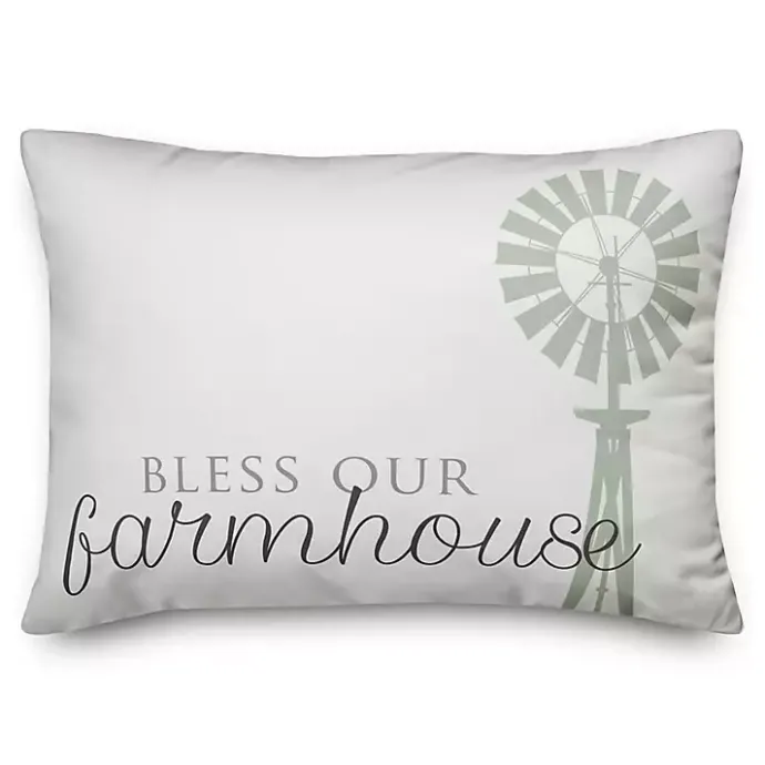 Sale Kirklands Home Bless Our Farmhouse Pillow