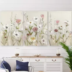 New Kirklands Home Blooming Around Canvas Art Prints, Set of 3 Multi