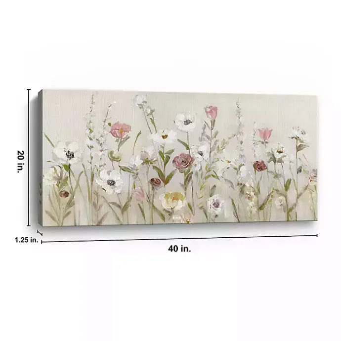 Online Kirklands Home Blooming Around Giclee Canvas Art Print Tan
