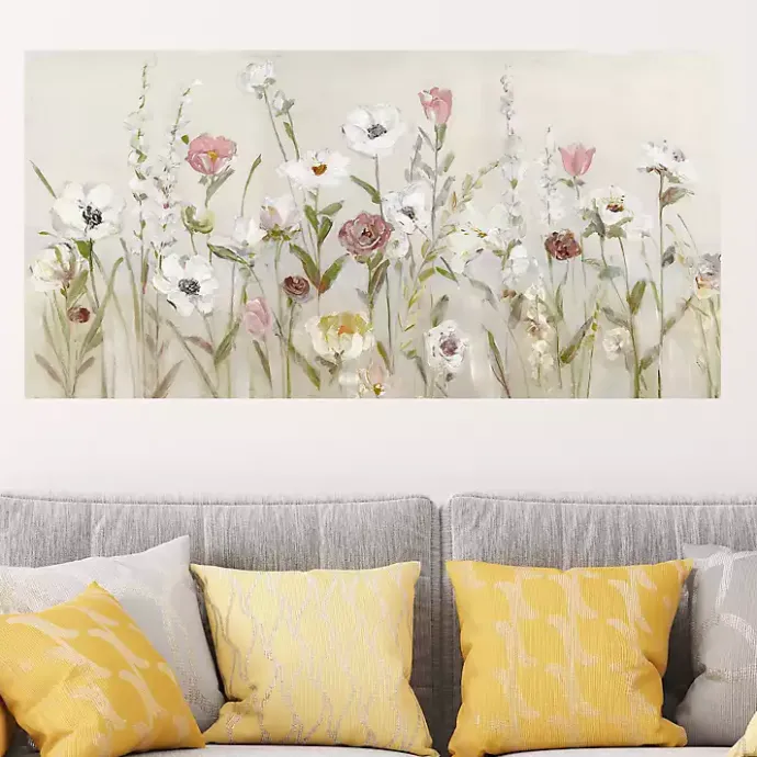 Online Kirklands Home Blooming Around Giclee Canvas Art Print Tan