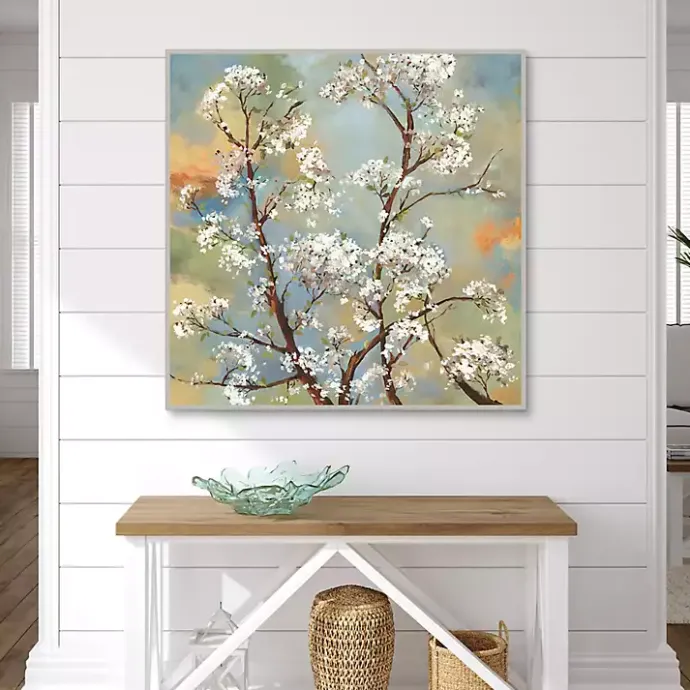 Clearance Kirklands Home Blooming Branches Framed Canvas Art Print