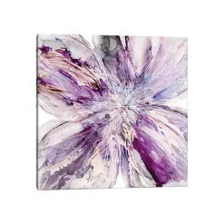 Clearance Kirklands Home Blossom Burst Canvas Art Print Purple