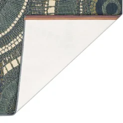 Best Kirklands Home Blue & Green Circles Indoor/Outdoor Rug, 2x3