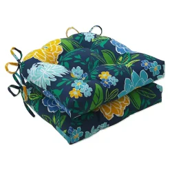 Online Kirklands Home Blue & Yellow Floral Outdoor Cushions, Set of 2