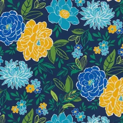 Online Kirklands Home Blue & Yellow Floral Outdoor Cushions, Set of 2