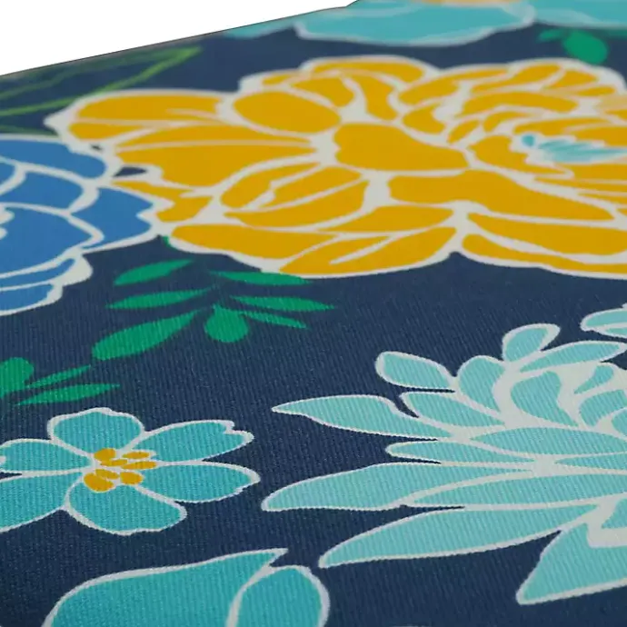 Online Kirklands Home Blue & Yellow Floral Outdoor Cushions, Set of 2