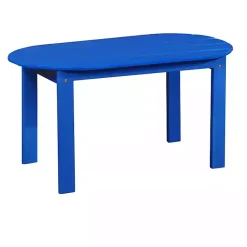 Sale Kirklands Home Acacia Wood Outdoor Adirondack Table Blue