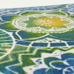 Clearance Kirklands Home Blue and Green Lagoon Outdoor Chaise Cushion