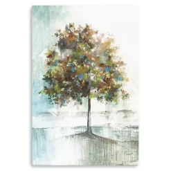 Online Kirklands Home Blue and Green Solo Tree Giclee Canvas Art Print