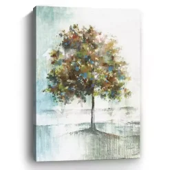Online Kirklands Home Blue and Green Solo Tree Giclee Canvas Art Print