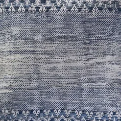 Clearance Kirklands Home and Ivory Textured Wavy Accent Pillow Blue