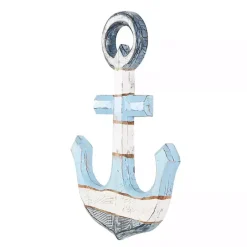 Clearance Kirklands Home Blue and White Anchor Wall Plaque