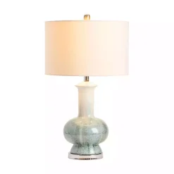 Sale Kirklands Home Blue and Ombre Ceramic Table Lamp White