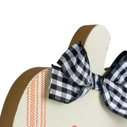 Best Kirklands Home Blue and White Pumpkin Tabletop Signs, Set of 2