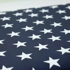 Best Kirklands Home Blue and White Stars Outdoor Loveseat Cushion