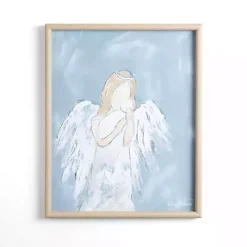 Best Kirklands Home Blue Angel I Framed Art Print