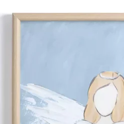 Sale Kirklands Home Blue Angel II Framed Art Print