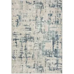 Best Kirklands Home Blue Avalon Abstract Pattern Area Rug, 5x8