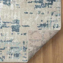 Best Kirklands Home Blue Avalon Abstract Pattern Area Rug, 5x8