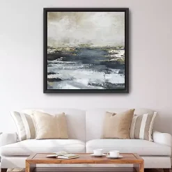 Discount Kirklands Home Blue Bay Framed Canvas Art Print, 40x40 in.