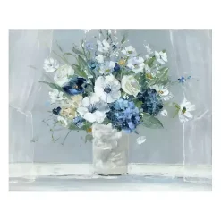 Clearance Kirklands Home Blue Be Happy Giclee Canvas Art Print Multi