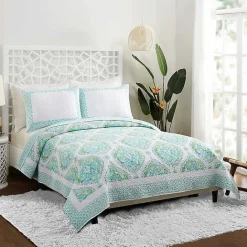 Online Kirklands Home Bohemian Breeze 3-pc. King Quilt Set Blue