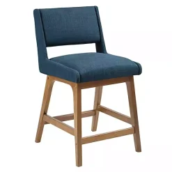 Best Kirklands Home Boomerang Modern Counter Stool Blue