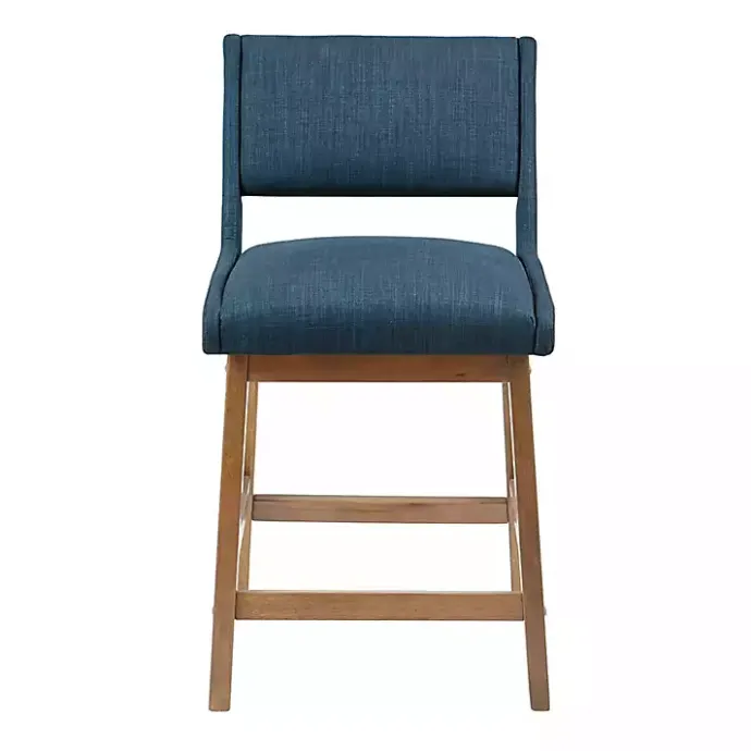 Best Kirklands Home Boomerang Modern Counter Stool Blue