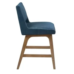 Best Kirklands Home Boomerang Modern Counter Stool Blue